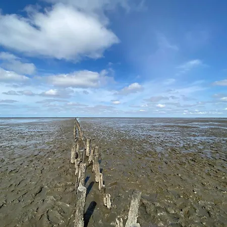 Kleines Doppelzimmer Mit Eigenem Bad Und Kuehlschrank, Frisch Saniert Friedrichskoog